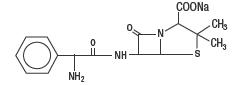  Ampicillin Sodium Structural Formula