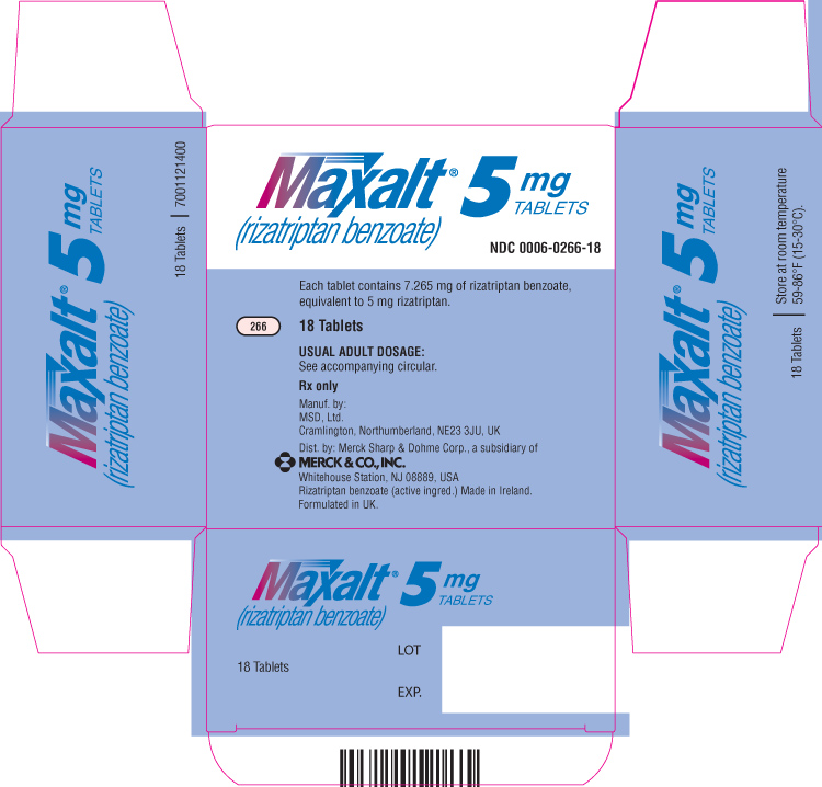 PRINCIPAL DISPLAY PANEL - Tablets - Carton 5 mg
