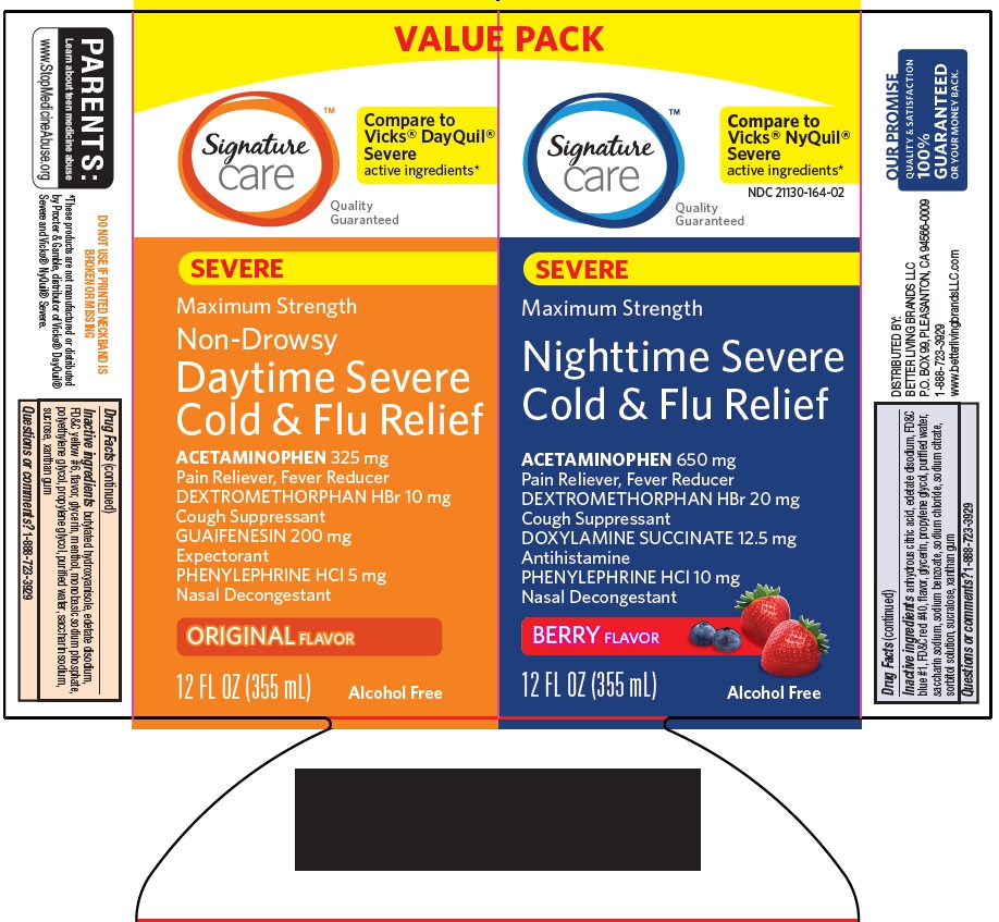 Daytime Severe Cold & Flu Relief, Nighttime Severe Cold & Flu Relief Image 1