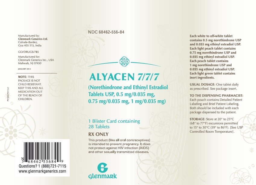 ALYACEN 7/7/7 pouch label