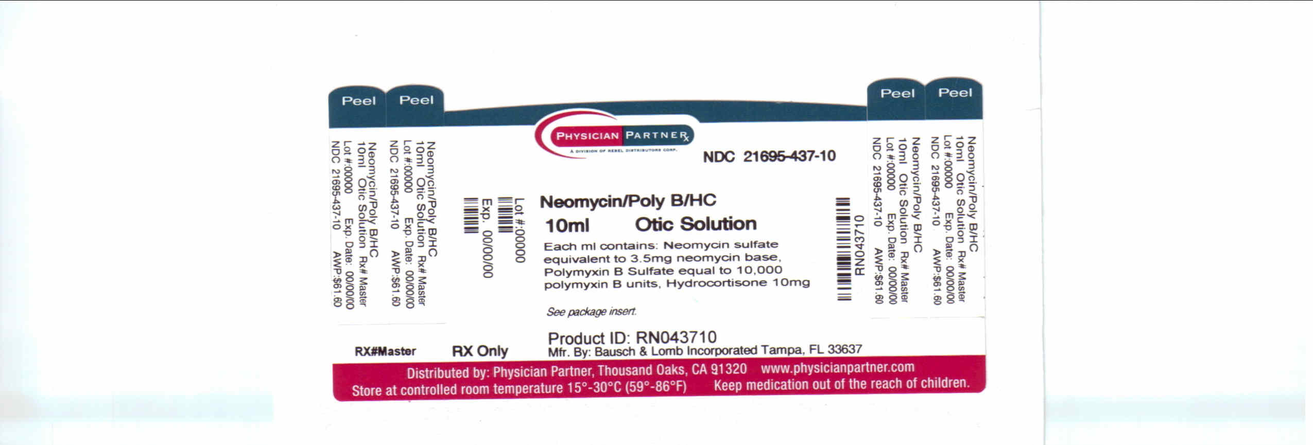 Neomycin/PolyB/HC