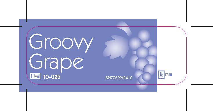 Groovy Grape Flavor Label