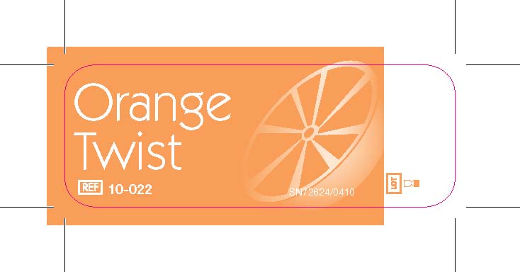 60 Second Taste Orange Flavor Label 0410