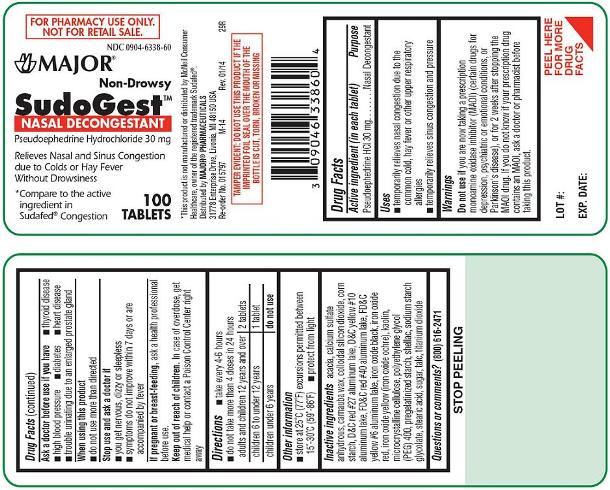 SudoGest 30 mg Tablets