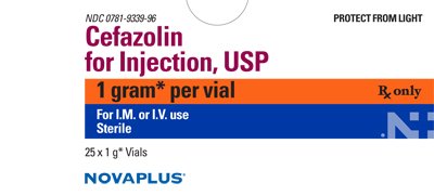 Cefazolin 1 g Carton