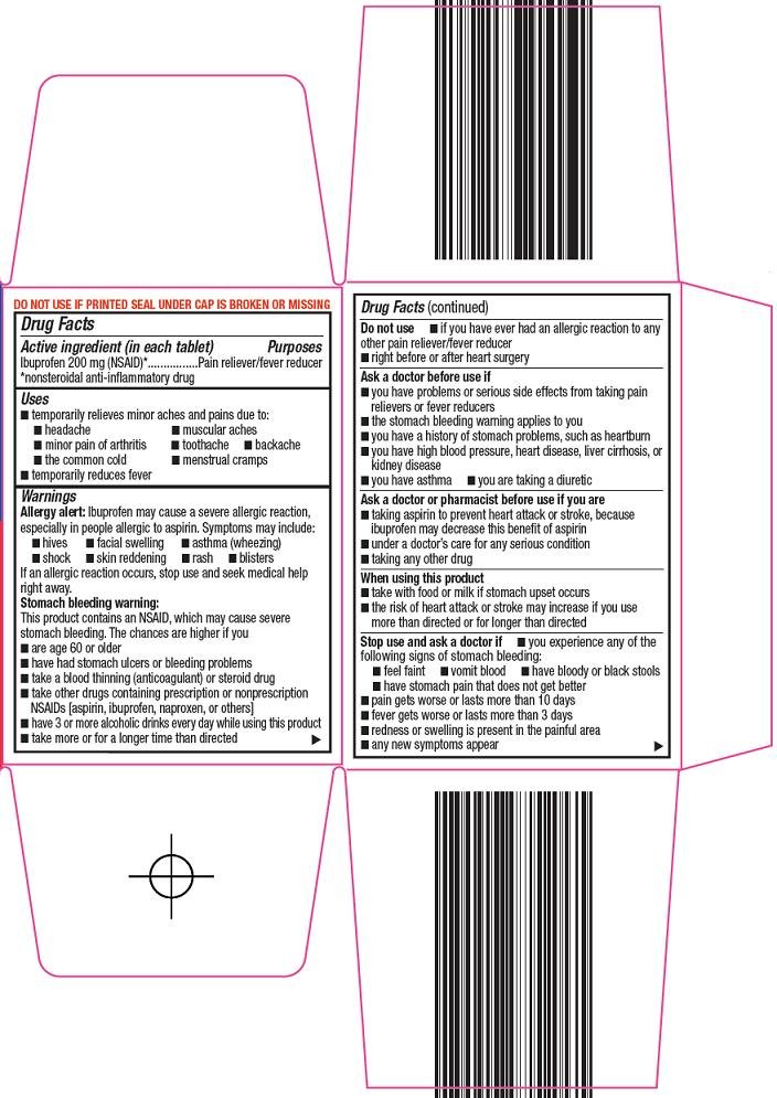 Ibuprofen Tablets, 200 mg Carton Image #2