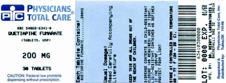 image of 200 mg package label