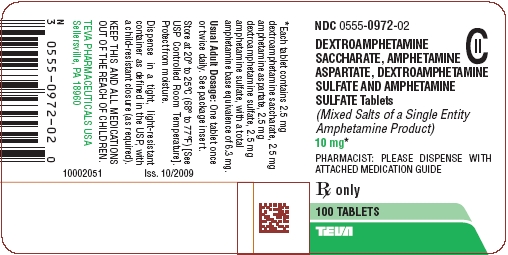 10 mg 100s Label