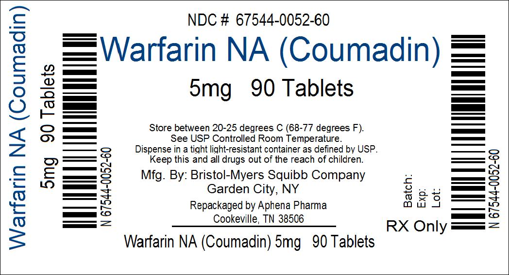 COUMADIN 5mg Tablets