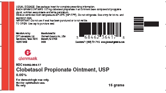 Clobetasol Propionate Ointment Label