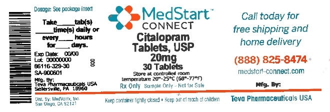 Citalopram tablets USP 20mg #30