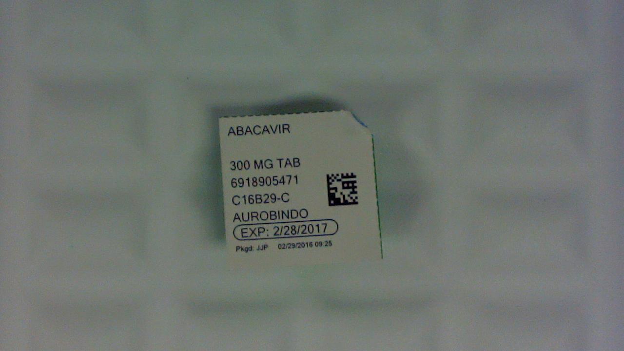 Abacavir 300 mg tablet