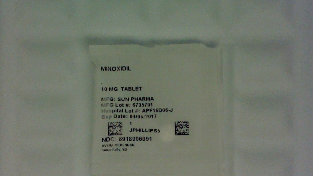 Minoxidil 10 mg tablet