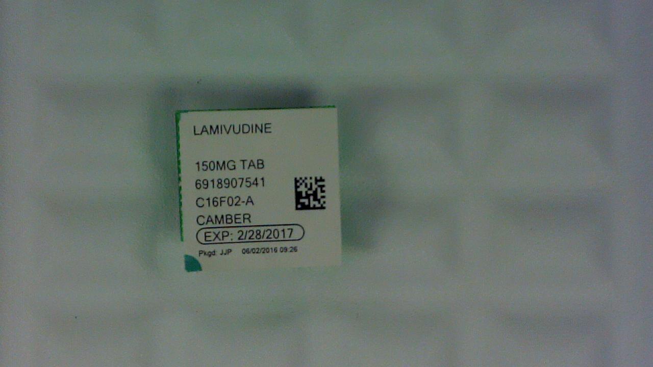 Lamivudine 150 mg tablet