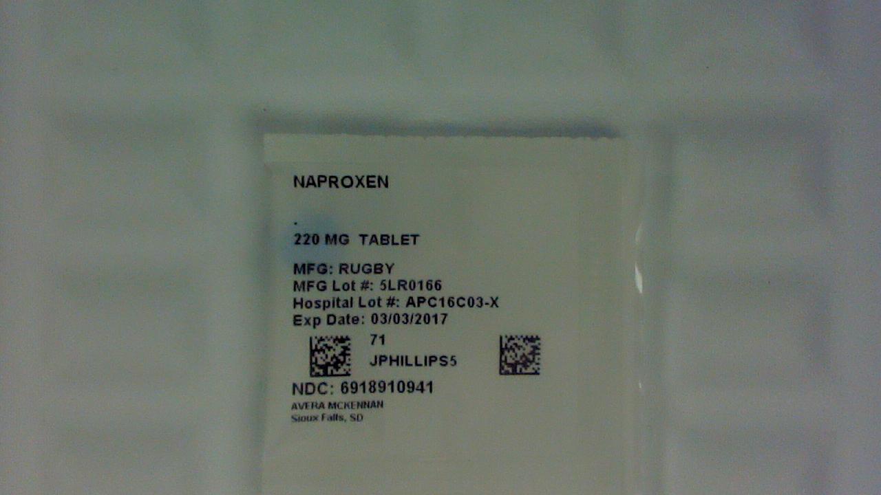Naproxen 220 mg tablet