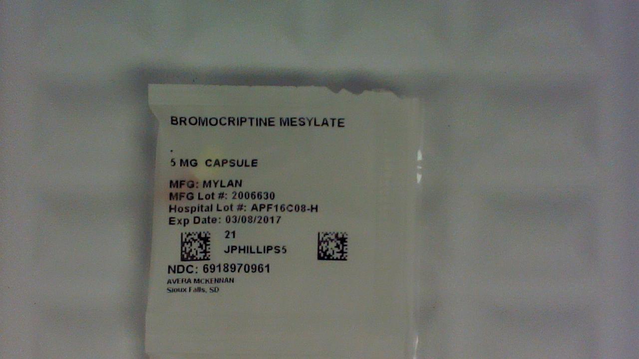 Bromocriptine Mesylate 5 mg capsule