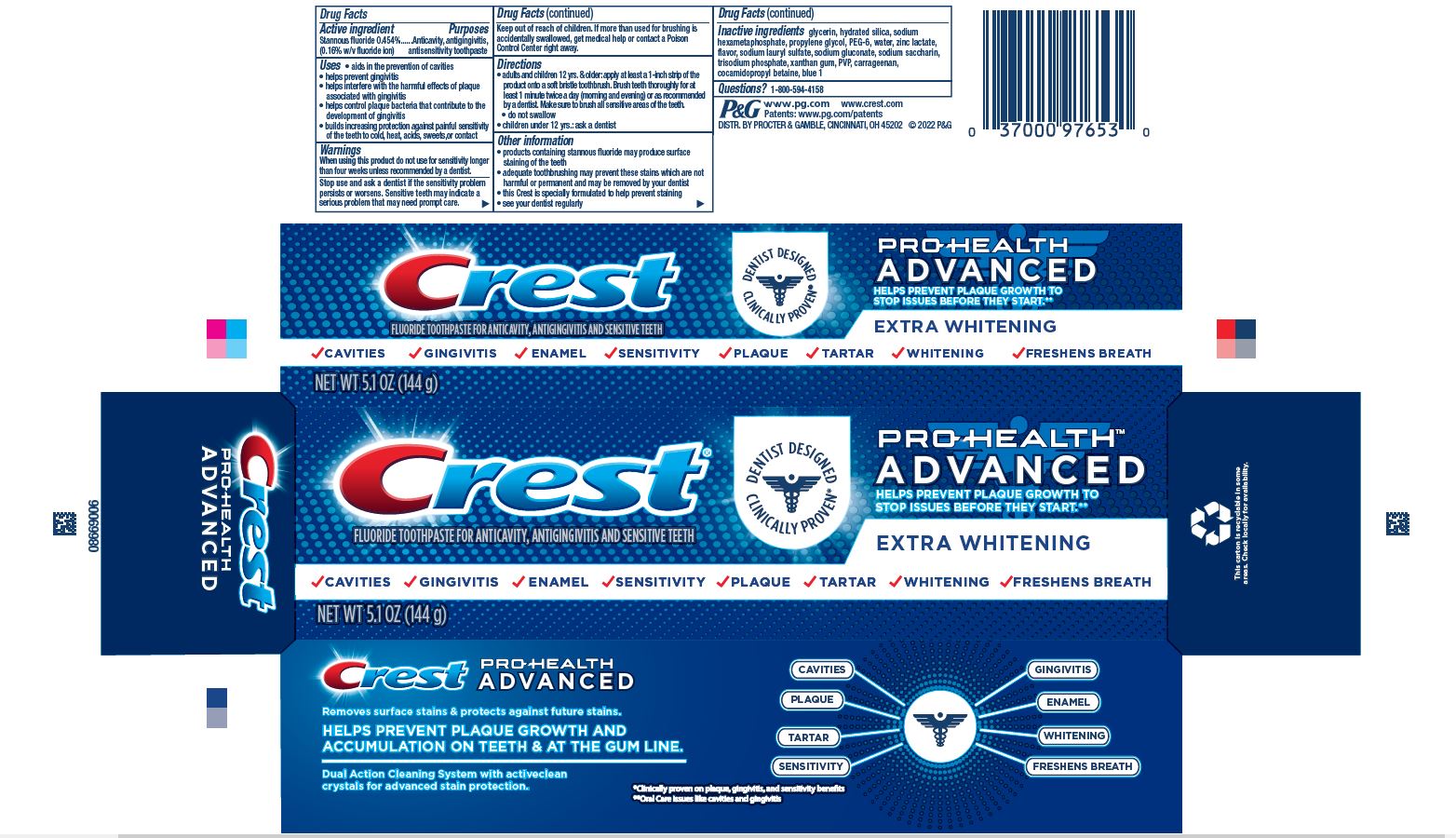 Crest Pro Health Advanced Extra Whitening