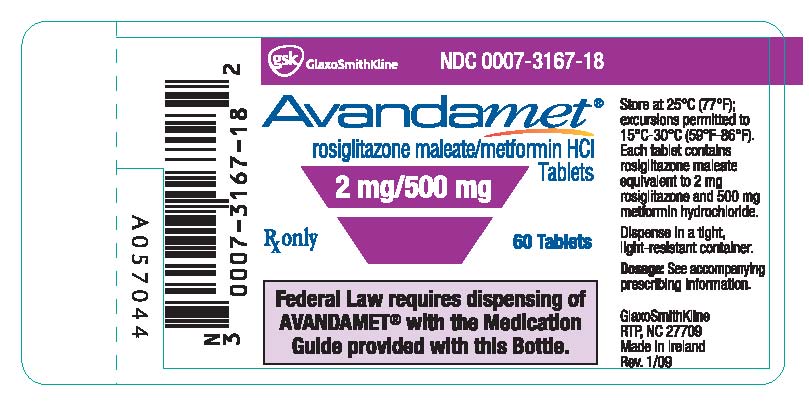 2 mg/500 mg bottle label
