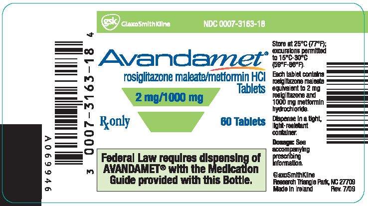 2 mg/1000 mg bottle label
