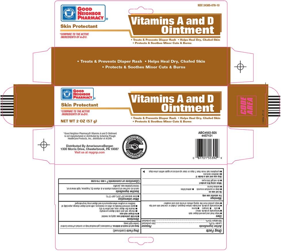 Vitamins A and D Ointment Carton