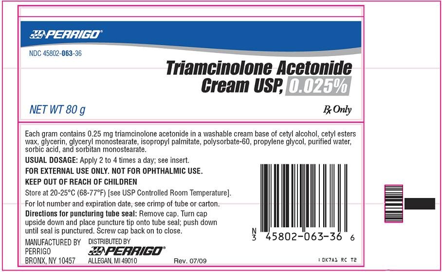 Triamcinolone Acetonide Cream USP, 0.025% Tube