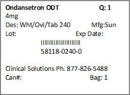 ondansetron-4mg-label Packet