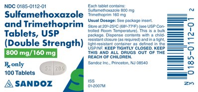 Sulfamethoxazole and Trimethoprim 800 mg/160 mg Label