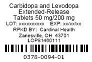 Carbidopa and Levodopa Blister