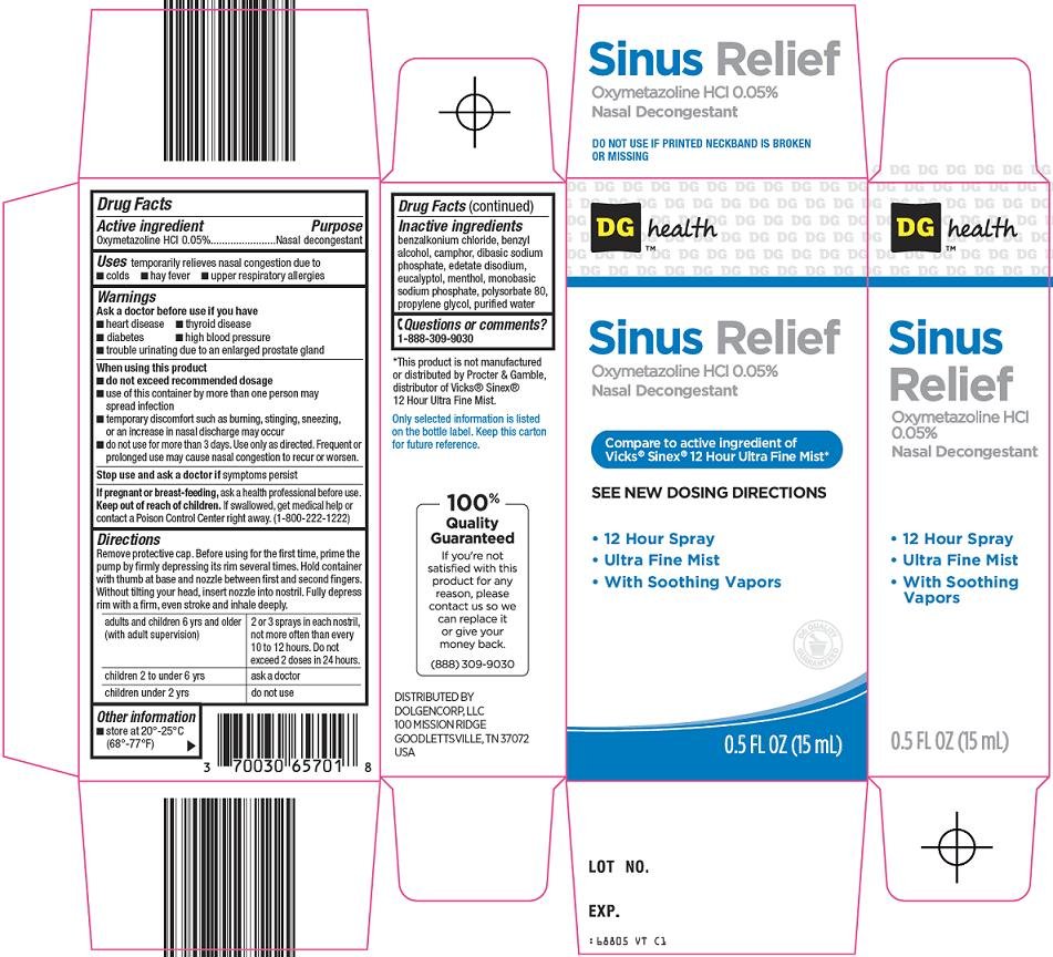 Sinus Relief Carton