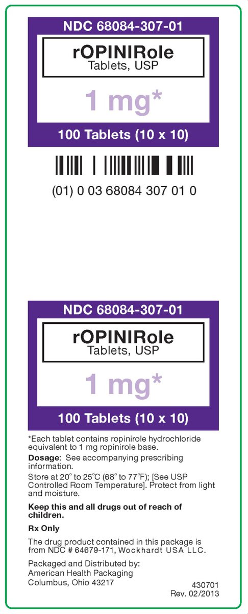 rOPINIRole 1 mg 