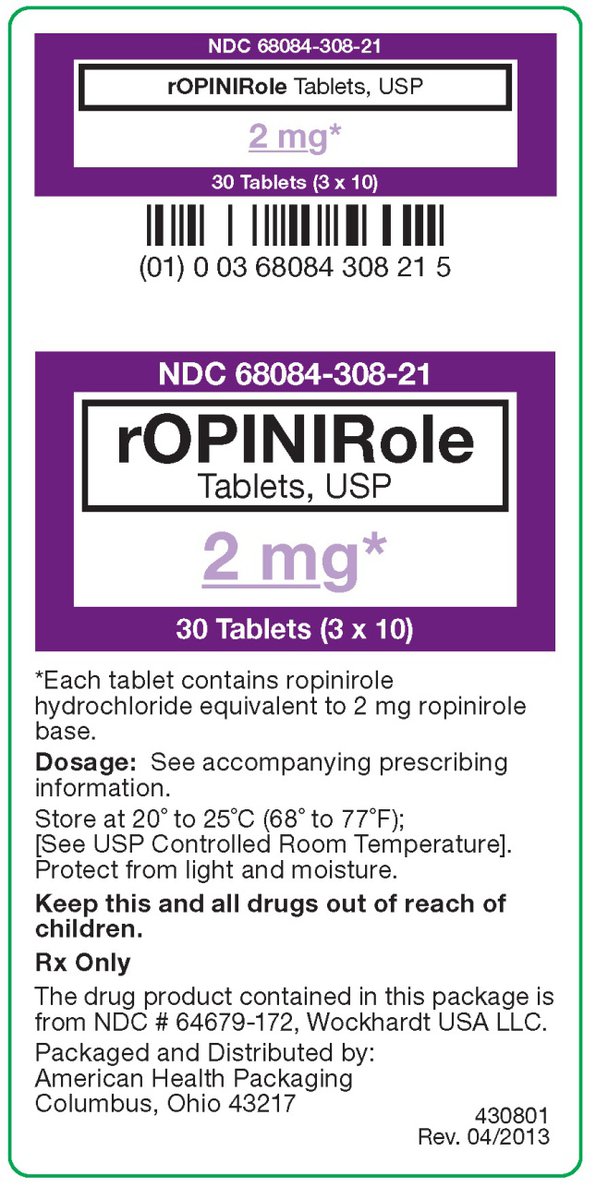 rOPINIRole 2 mg 