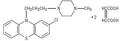structural formula for prochlorperazine maleate