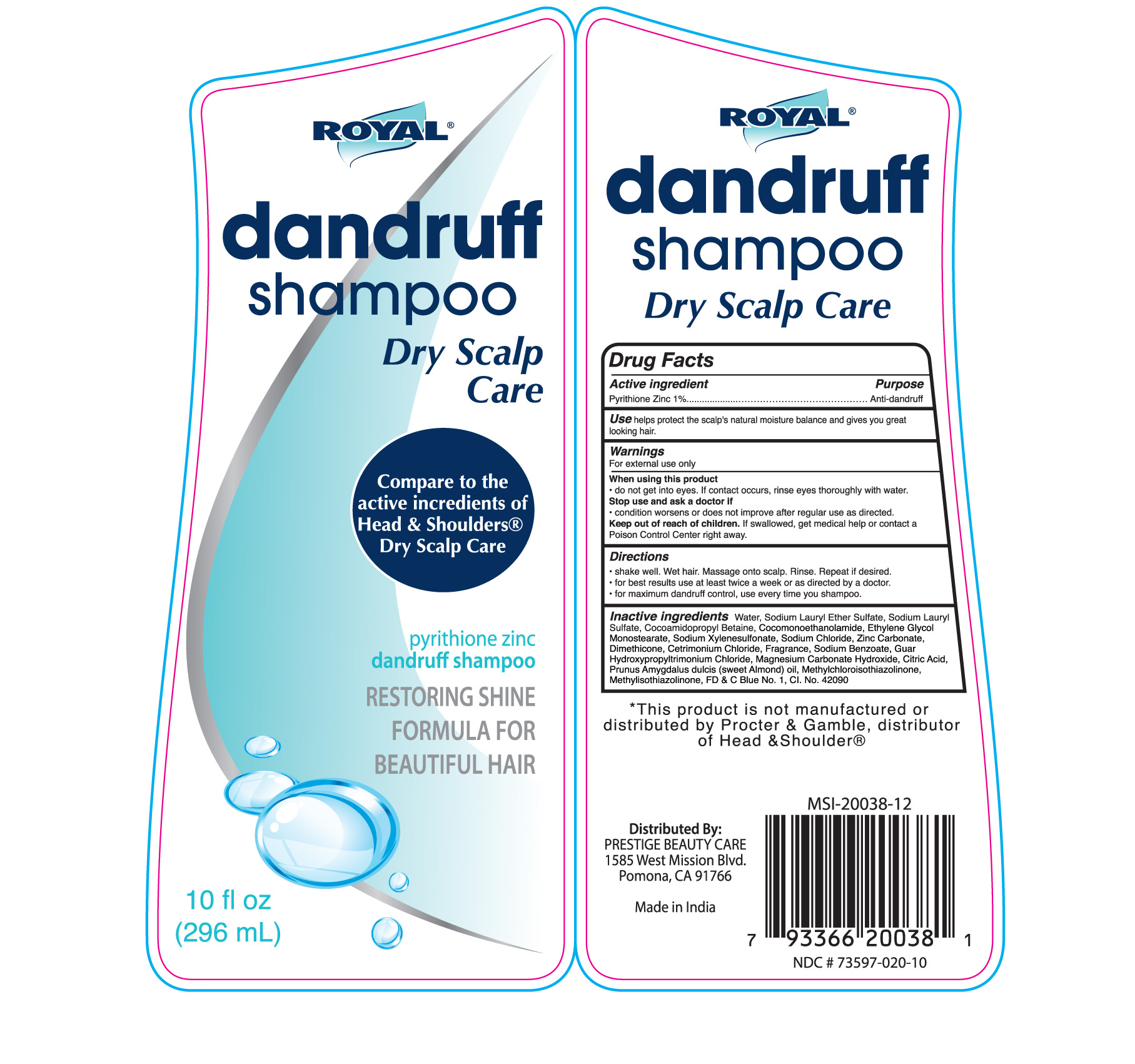 Royal Dandruff Dry Scalp