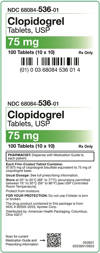 75 mg Clopidogrel Carton