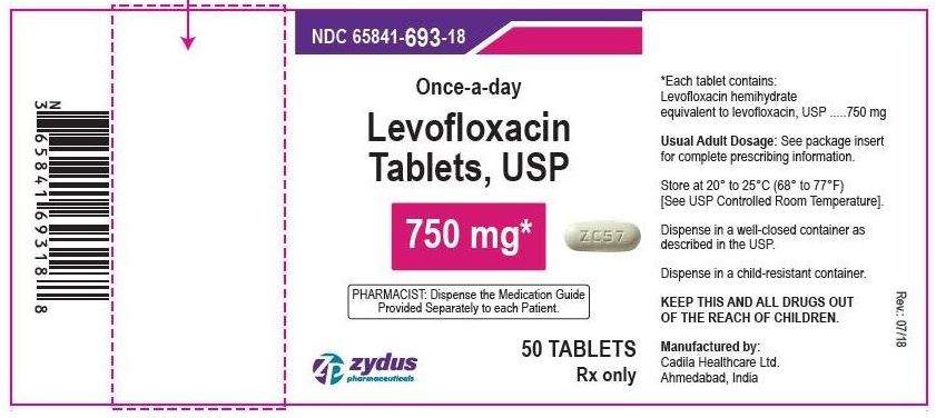 Levofloxacin Tablets, 750 mg