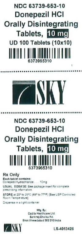 Donepezil OD Tablets 10mg Label