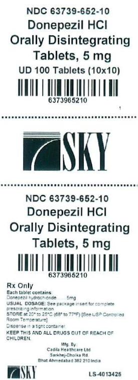 Donepezil OD Tablets 5mg Label