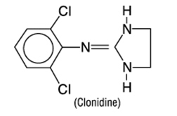 Clonidine Transdermal Structural Formula
