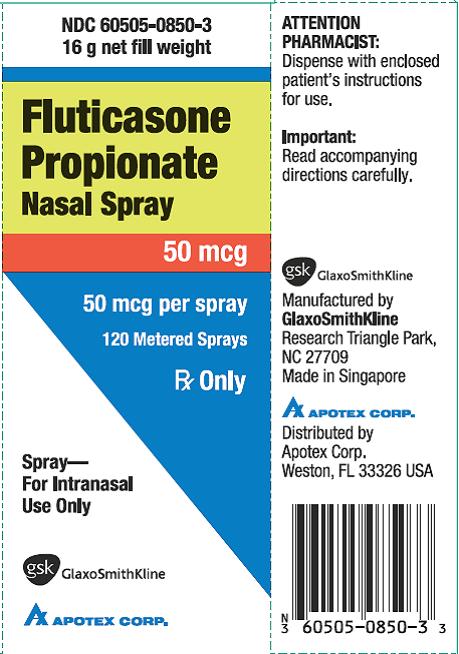 Fluticasone Propionate Nasal Spray Carton