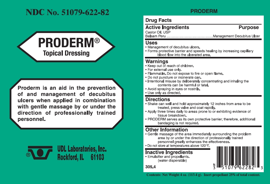 Proderm Topical Dressing Labels