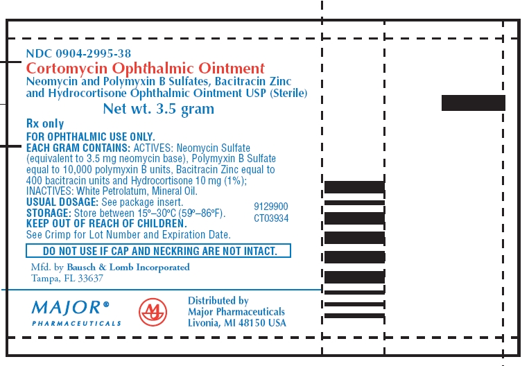 Cortomycin Ophthalmic Ointment (Preprinted tube 3.5 gram - Major)