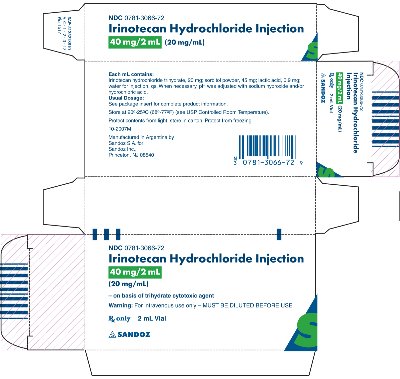 Irinotecan Hydrochloride Injection 40 mg/2 mL Carton