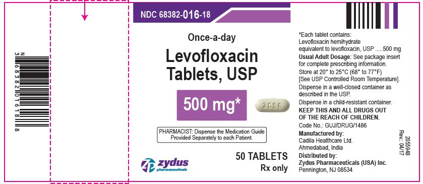 Levofloxacin Tablets, 500 mg