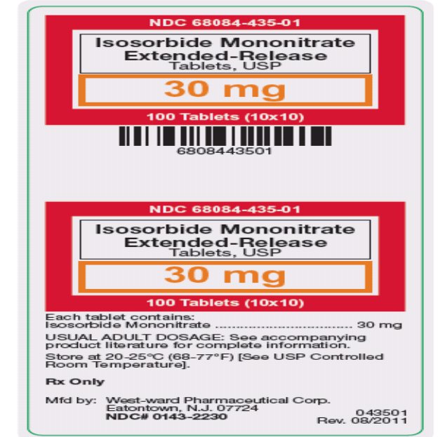 Isosorbide Mononitrate 30 mg