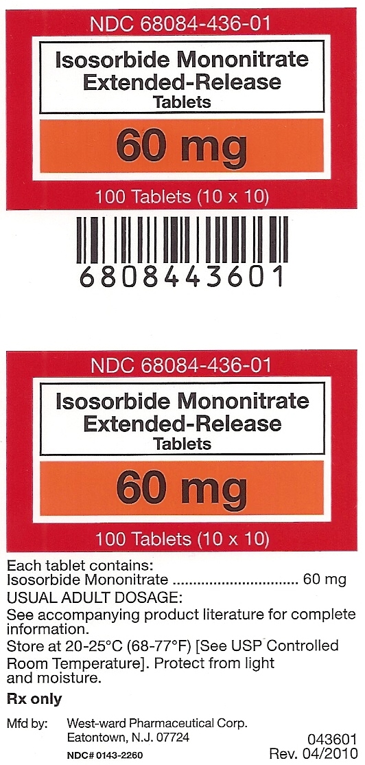 Isosorbide Mononitrate 60 mg