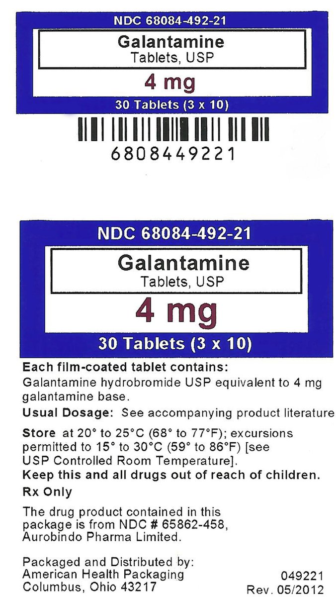 Galantamine 4 mg 