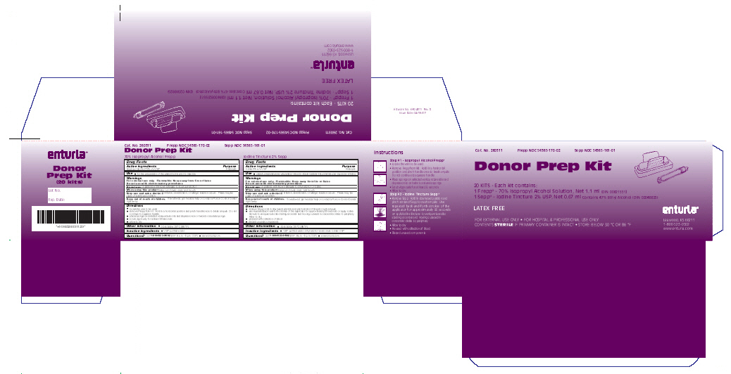 Principal Display Panel - Carton for Donor Prep Kit
