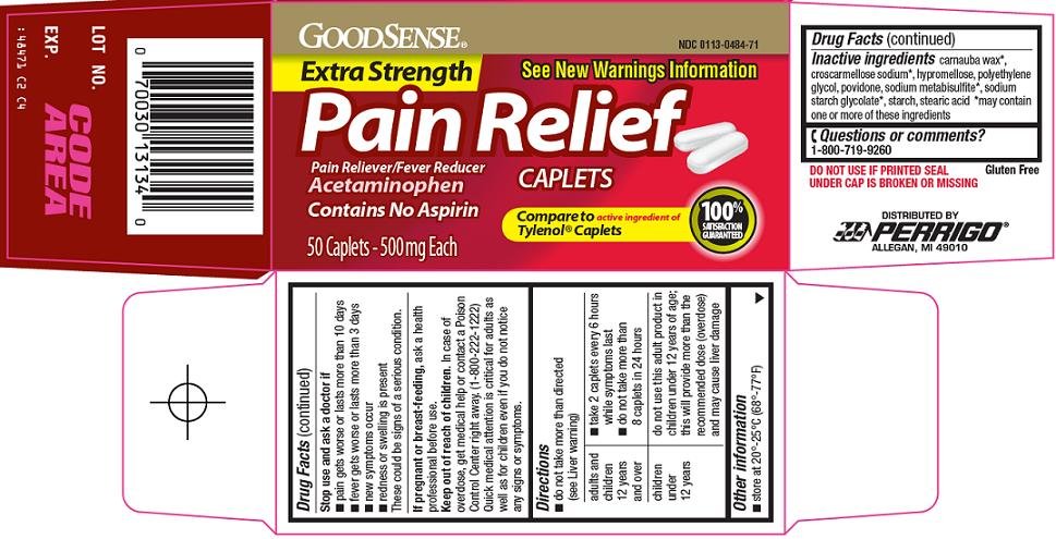 Pain Relief Caplets Carton Image #1