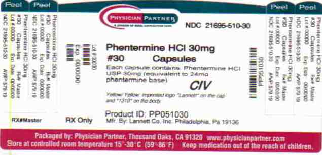 Phentermine HCl 30mg