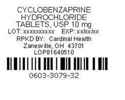 Cyclobenzaprine Label